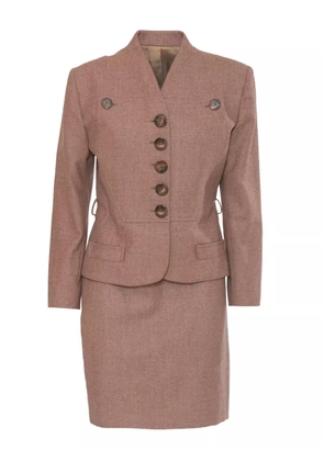 Vintage Pre-Owned wool suit - Brown