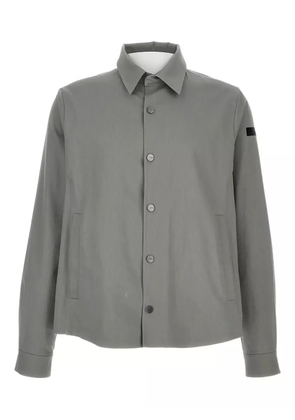 Roberto Ricci Designs button-fastening patch-detail shirt jacket - Grey