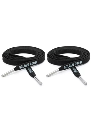 Golden Goose laces kit (set of two) - Black