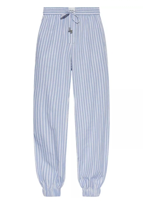 The Attico striped trousers - Blue
