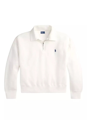 Polo Ralph Lauren half-zip sweatshirt - White