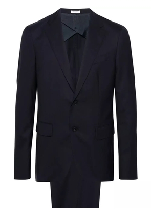 Boglioli single-breasted wool suit - Blue