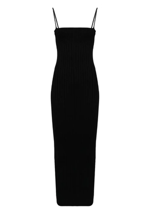 Alexander Wang ribbed midi dress - Black