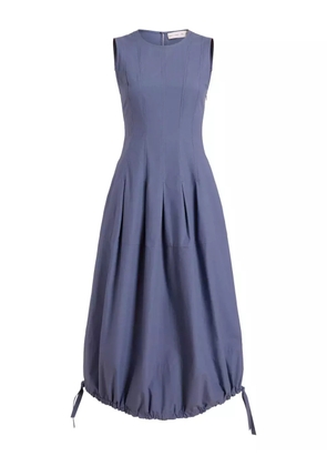 Proenza Schouler White Label pleated sleeveless dress - Blue