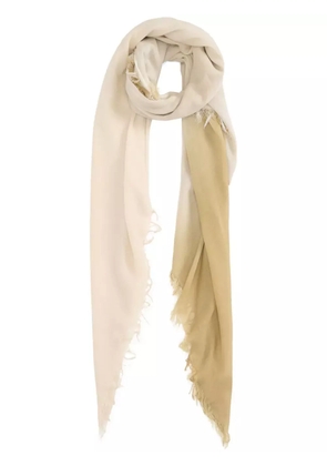 Fabiana Filippi gradient-effect scarf - Neutrals