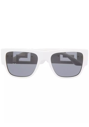 Versace Eyewear Greca square-frame sunglasses - White