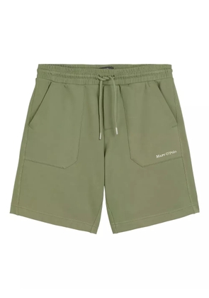 Marc O'Polo elasticated-waist shorts - Green