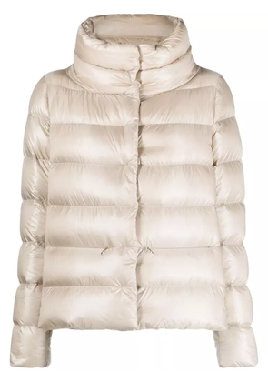 Herno funnel neck padded jacket - Gold