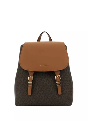 Michael Michael Kors monogram-print backpack - Brown