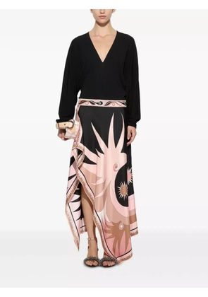 PUCCI Stella print dress - Black