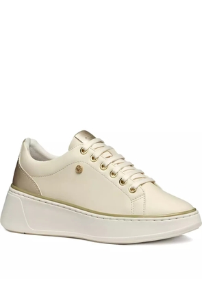 Geox Sunnetty lace-up platform sneakers - Neutrals