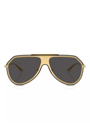 Dolce & Gabbana Eyewear pilot-frame sunglasses - Gold