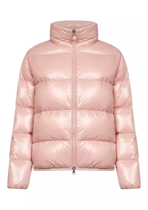 Moncler Abbadia quilted high-neck jacket - Pink