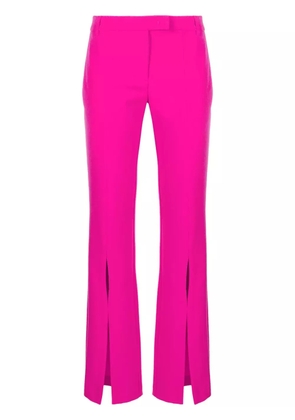 Versace Jeans Couture low-rise flared trousers - Purple