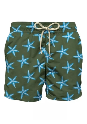 MC2 Saint Barth starfish-print swim shorts - Green