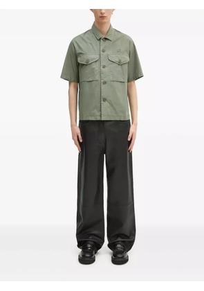 C.P. Company Popeline double-pocket short-sleeve shirt - Green