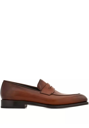 Ferragamo Tramezza penny loafers - Brown