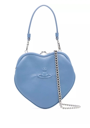 Vivienne Westwood Belle Heart Frame clutch bag - Blue