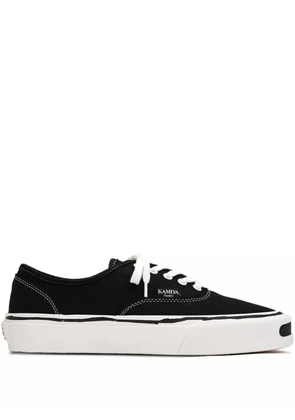 KAMIYA Herc canvas lace-up sneakers - Black