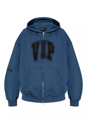 Balenciaga zip-up hoodie - Blue