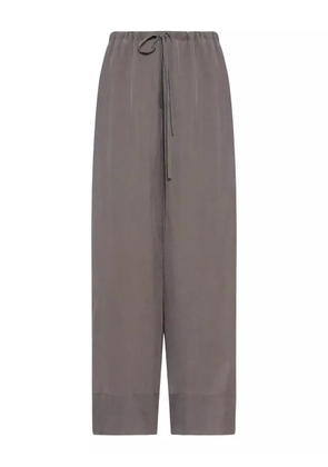 The Row Enea drawstring trousers - Brown