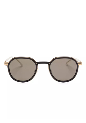 Mykita Birch gold-detail sunglasses - Black