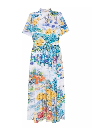 Mary Katrantzou floral-printed dress - White
