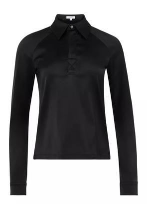 JW Anderson satin wrap skirt - Black