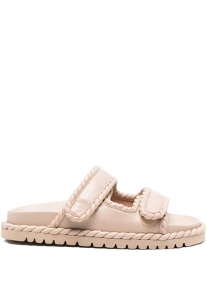 Bibi Lou Lama double-strap sandals - Neutrals