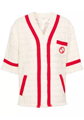 Gucci Interlocking G bouclé jacket - Neutrals