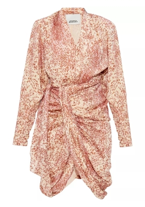 ISABEL MARANT Cleora mini dress - Pink