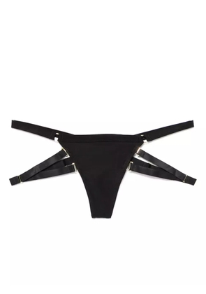 Maison Close Fatale string bikini bottoms - Black