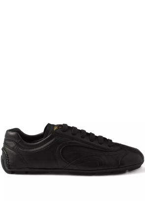 Prada Montecarlo Re-edition 2005 Antiqued nappa leather sneakers - Black
