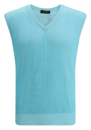 Moorer Anson-sia gilet - Blue