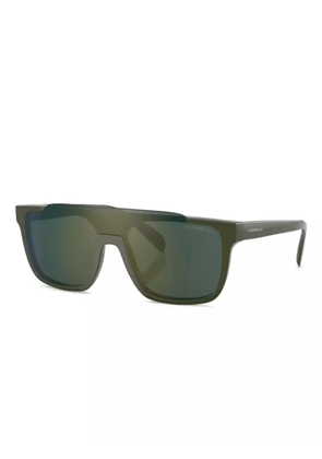 Emporio Armani mask sunglasses - Green