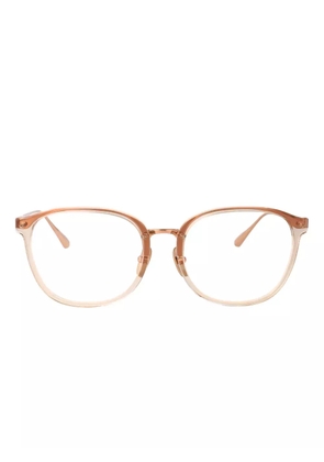 Linda Farrow round-frame glasses - Gold