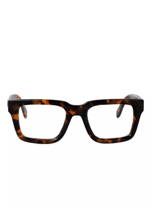 Palm Angels Eyewear tortoiseshell-effect glasses - Brown