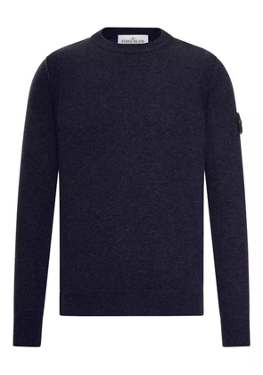 Stone Island crew-neck sweater - Blue
