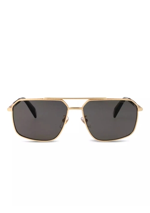 Chopard Eyewear SCHL77 geometric-frame sunglasses - Gold