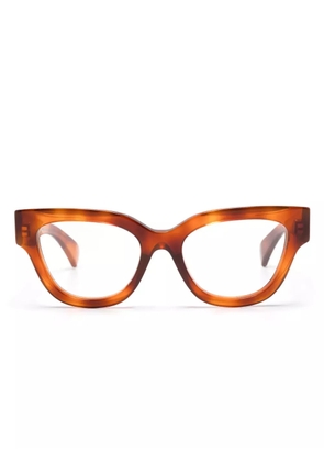 Gucci Eyewear cat-eye glasses - Brown