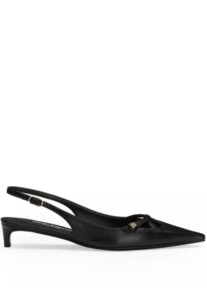 Dolce & Gabbana DNA 30mm slingback pumps - Black