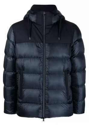 Herno panelled padded jacket - Blue