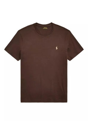 Polo Ralph Lauren logo-embroidered t-shirt - Brown