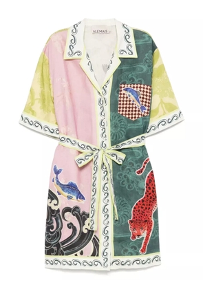 ALEMAIS Rochester mini dress - Green