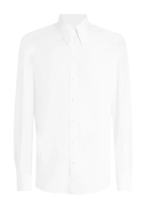 Dolce & Gabbana long-sleeve button-up shirt - White