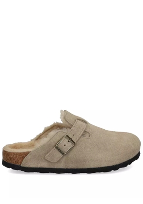 Birkenstock Boston Shearling mules - Neutrals