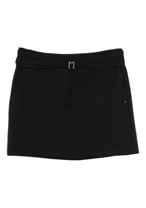 Sportmax belted pocket mini skirt - Black