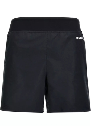 JIL SANDER+ logo-detail shorts - Black