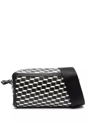 Pierre Hardy Cube Box leather shoulder bag - Black