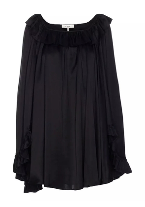 Chloé ruffled long-sleeves dress - Black